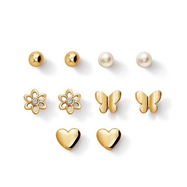 Estuche de aretes para niñas x5 . All week love. Esika