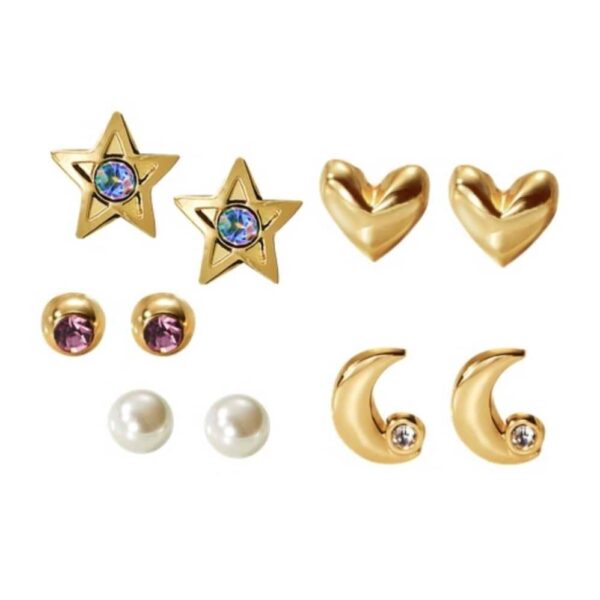 Happy & chic. Aretes para niñas x5. Esika