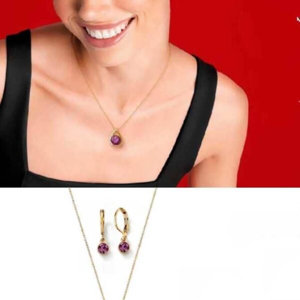 Estuche Purple Glam . C+A. Esika