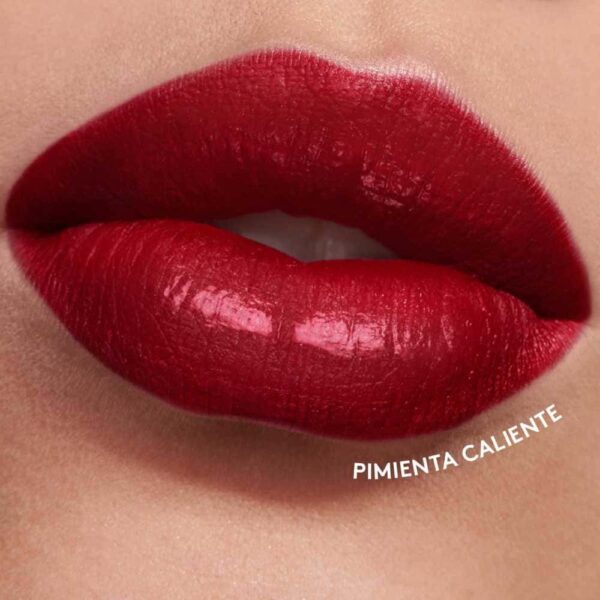 Labial colorfix Dúo tatoo 36H. Tono pimienta caliente. Esika