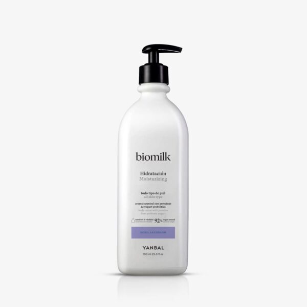 Crema Corporal Hidratación Biomilk Mora Arándano. 750ml. Yanbal