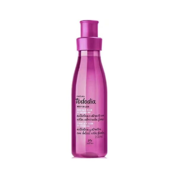 Body splash. Ciruela y flor de vainilla. Natura tododia. 200ml