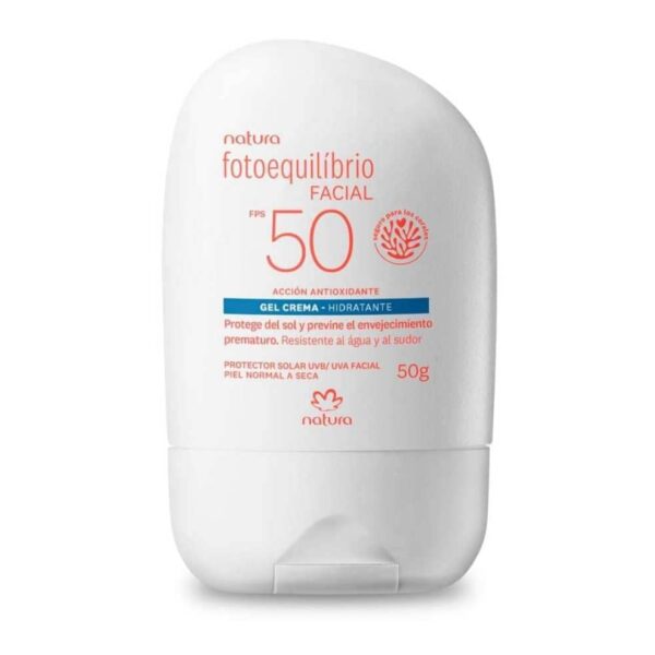 Fotoequilíbrio Loción protectora facial FPS 50. Natura
