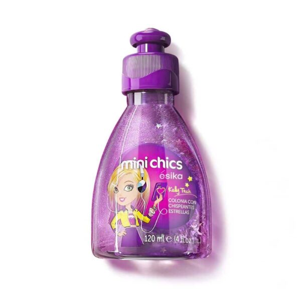 Mini chics. Kelly tech. Colonia para niñas 120ml. Esika