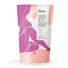 Repuesto. Tododia Hidratante corporal Avellana y Casis 400ml. Natura