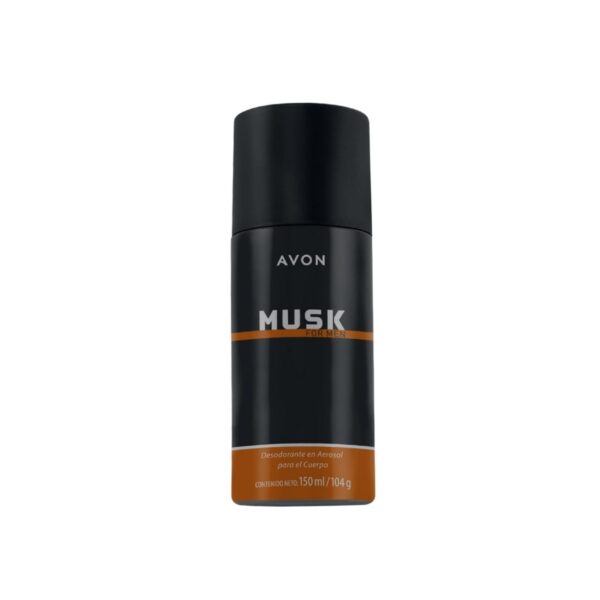Musk For Men Desodorante En Aerosol Para El Cuerpo - 150 ml. Avon