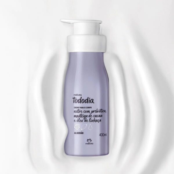 Tododia Hidratante corporal . Algodón 400 ml. Natura