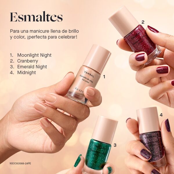 Esmaltes de uñas Yanbal (ver tonos)