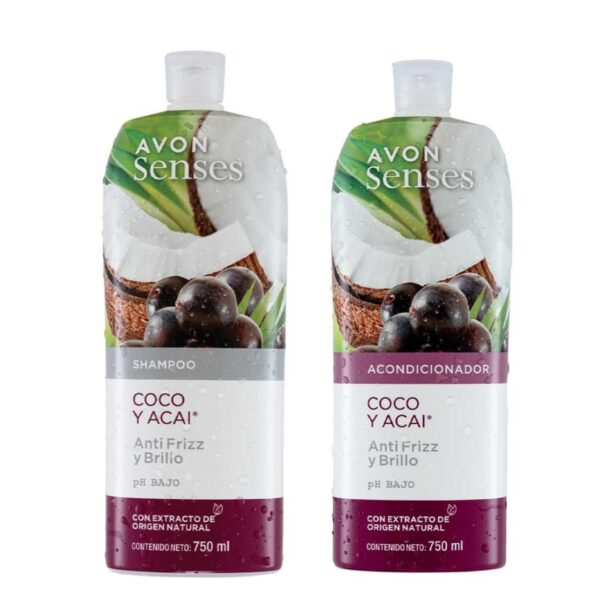 Kit coco y acaí . Avon