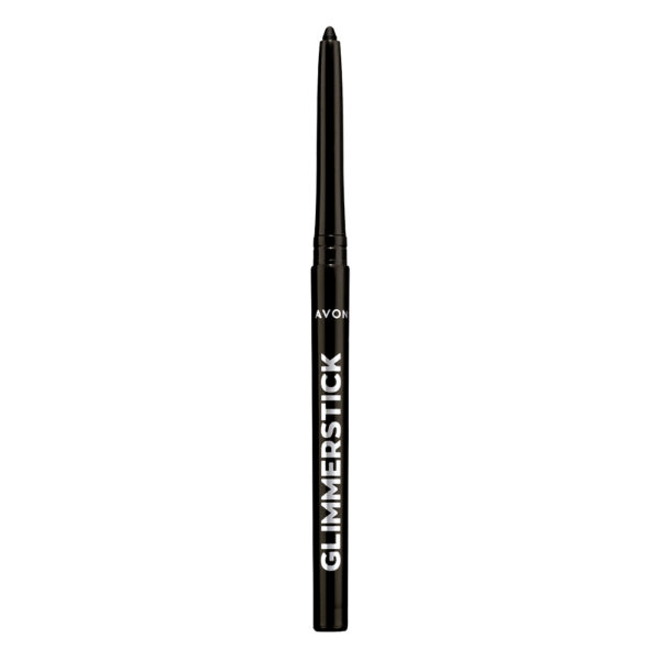 Delineador Retráctil Para Ojos Mate A Prueba De Agua - 0,28 g. Color Blackest black. Avon Glimmerstick