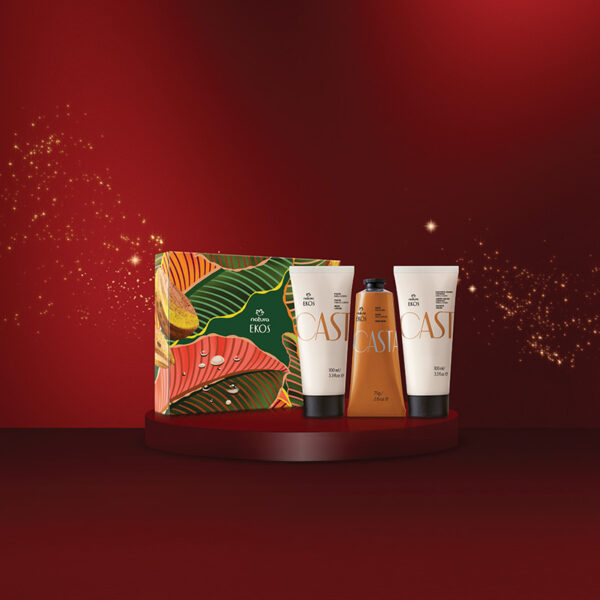 Set Rutina Ekos castaña. Natura