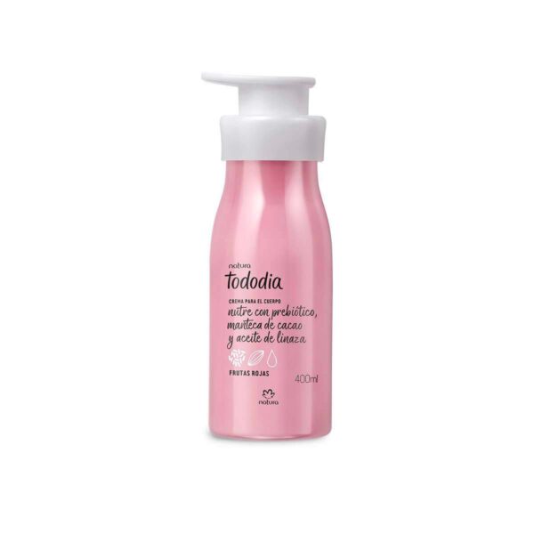 Tododia Hidratante corporal Frutas rojas 400 ml. Natura