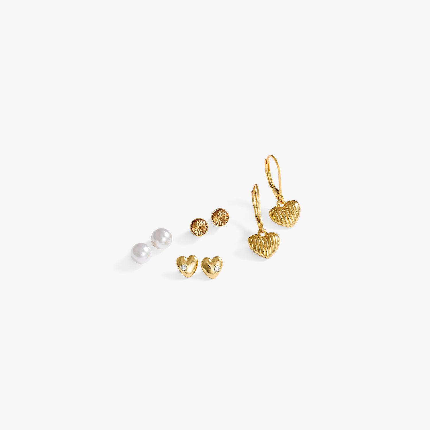 Set Aretes Toque De Amor 1