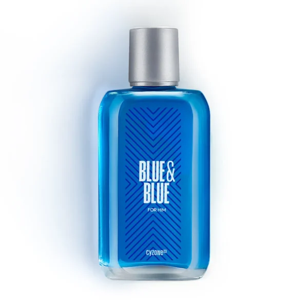 Blue & blue. Fragancia masculina 75ml. Cyzone