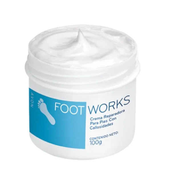 Foot Works Crema Reparadora Para Pies Con Callosidades - 100 g. Avon
