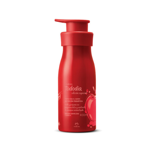 Tododia Hidratante corporal Manzana Caramelizada y Vainilla. Crem 400ml. Natura