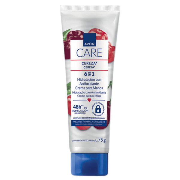 Avon Care 6 en 1 Crema De Manos Cereza - 75 g