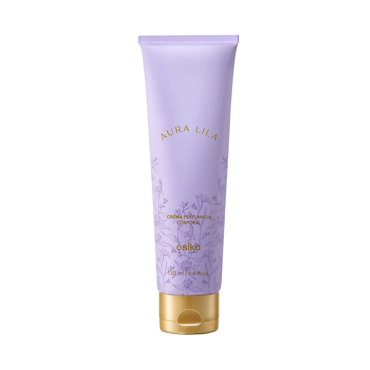 Crema Perfumada Aura Lila, 130 ml
