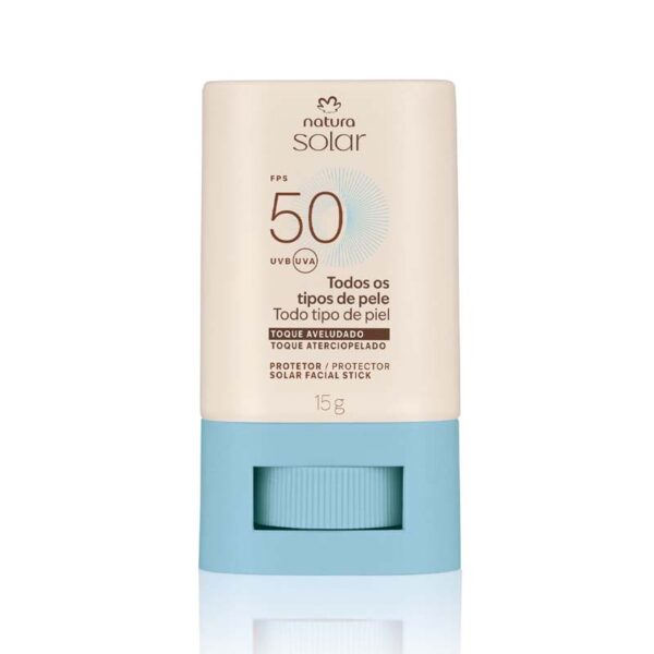 Protector Solar Facial en Barra FPS 50 Natura Solar 15g