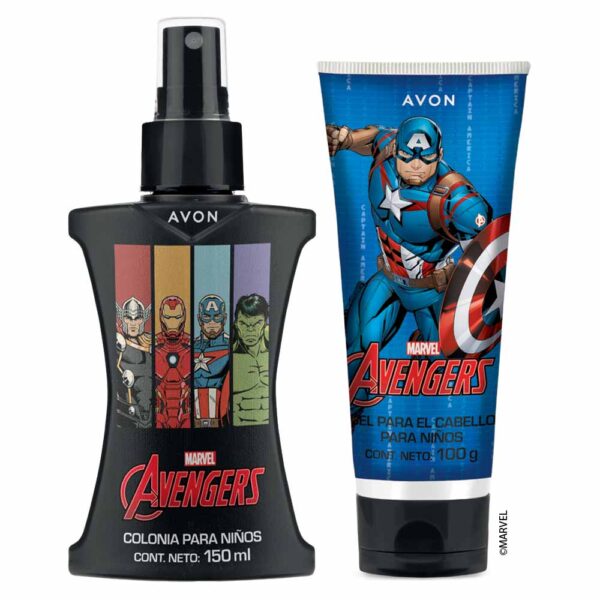 Kit x 2 Avengers De Marvel. Avon