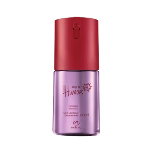 Desodorante Corporal Spray Femenino Beijo de Humor 100 ml. Natura