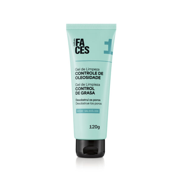 Gel de Limpieza para Control de Oleosidad Faces 120g. Natura