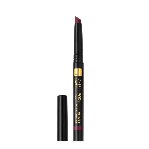 Labial preciso Amber Avon Power Stay | Garnet Glory, 1.2g