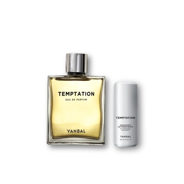 Set Temptation masculino. Yanbal