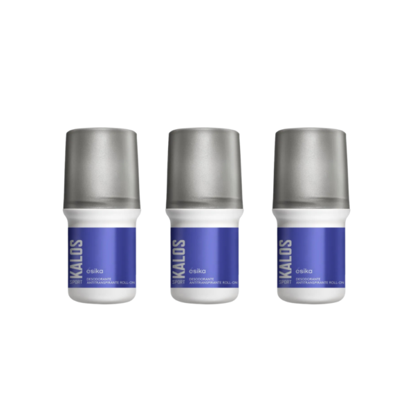 Desodorante Roll On Kalos Sport x3 unidades. Esika