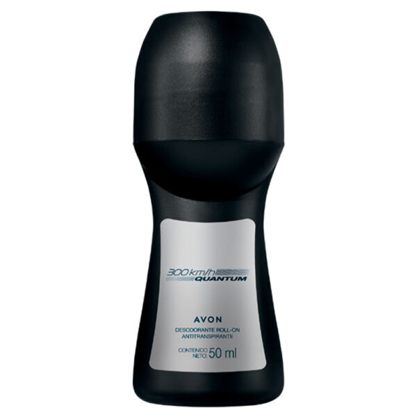 300 Km/h Quantum Desodorante Antitranspirante Roll-On - 50 ml. Avon