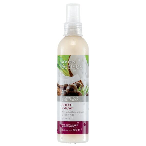 Avon Senses Loción Desenredante Coco y Acai - 200 ml