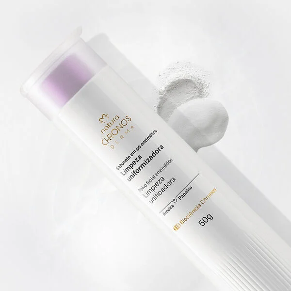 Jabón en Polvo Enzimático Limpieza Uniformizante Chronos Derma