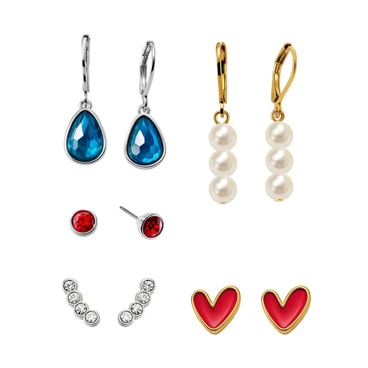 Set Aretes x5 Radiant Love 1