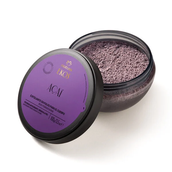 Exfoliante en Polvo para el Cuerpo Ekos Açaí 100 g. Natura