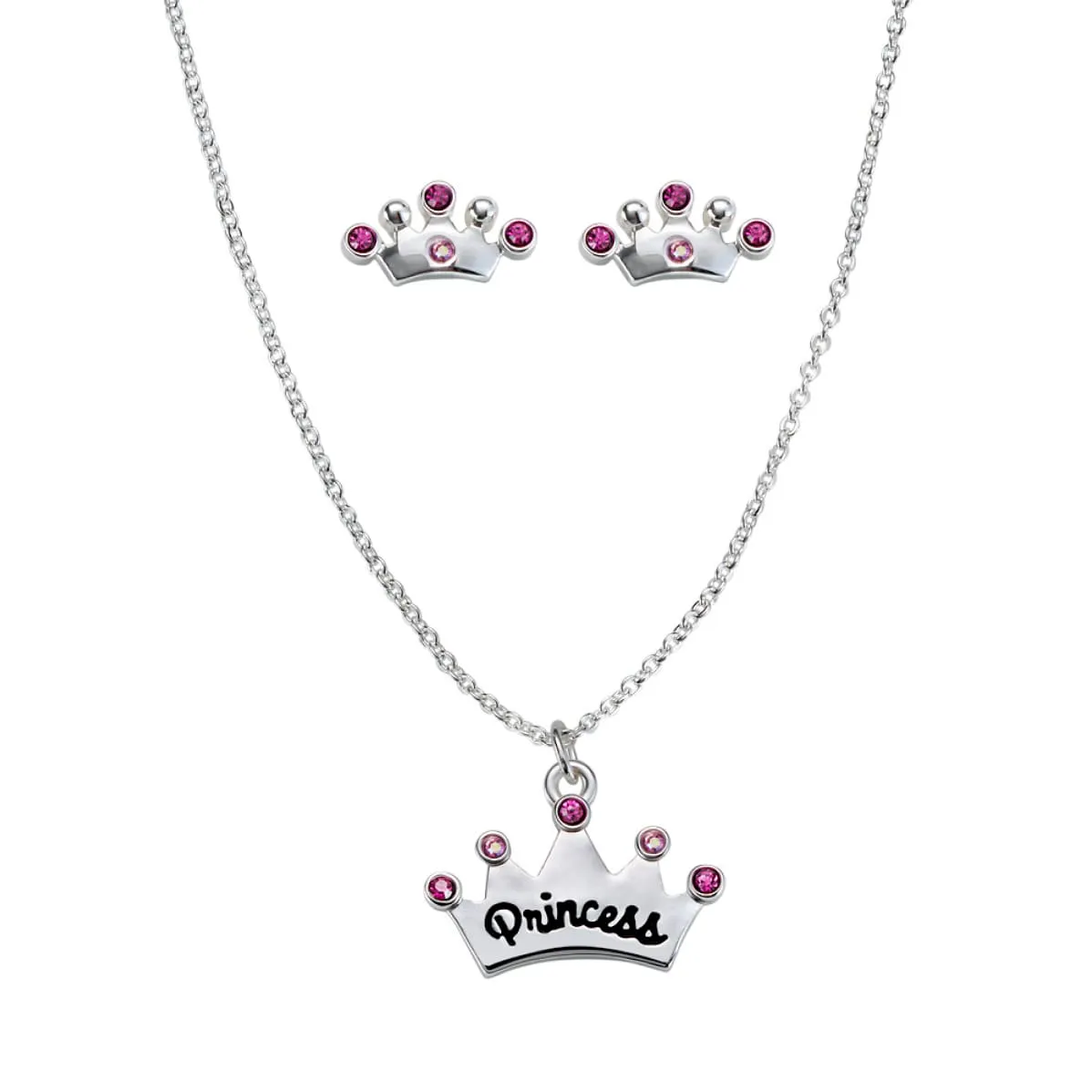 Set Collar + Aretes Princess Rule 1