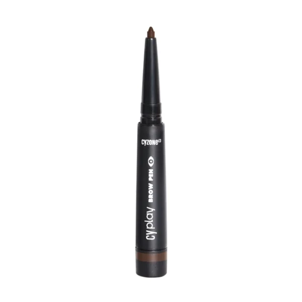 FV 10/2026 - Delineador de Cejas Brow Pen CyPlay. Tono Dark brown