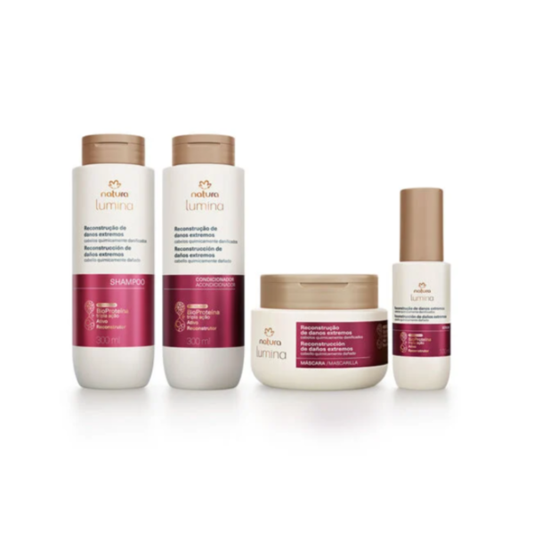 Kit completo Lumina Reconstrucción de Daños Extremos (4 productos)