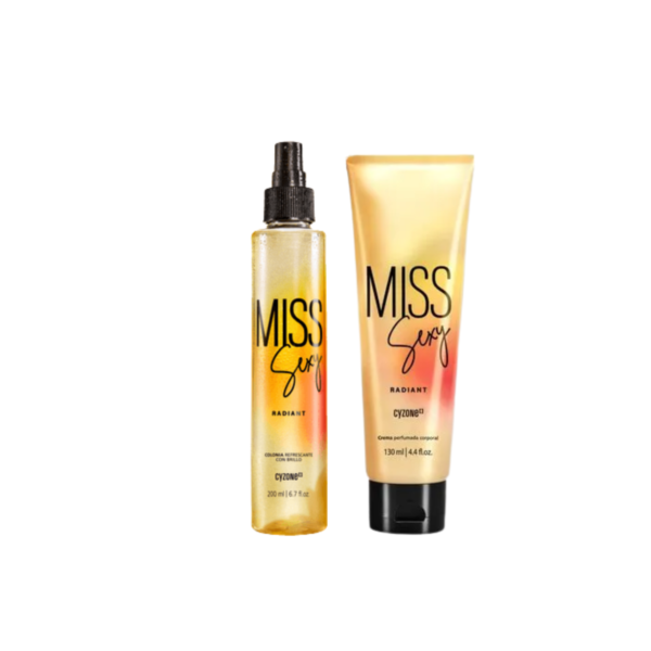 Set Miss Sexy Radiant (Body splash + body lotion). Cyzone