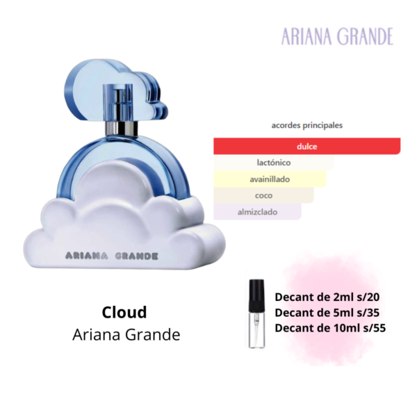 Cloud. Perfume femenino. Ariana Grande (Decants)