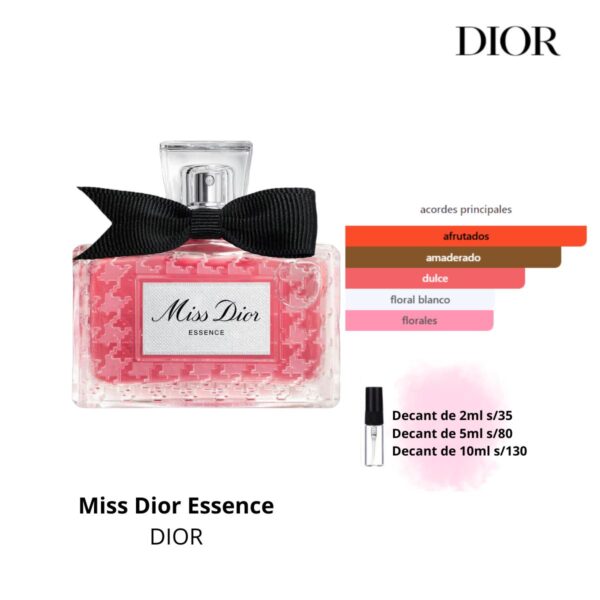 Miss Dior Essence. Elixir femenino 50ml. Dior (Decants)