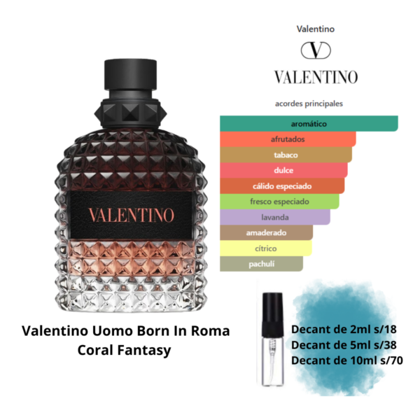 Valentino Uomo Born In Roma Coral Fantasy. EDT100ml. Valentino (Decants)