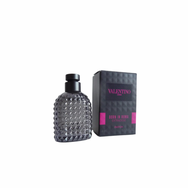 Mini fragancia: Born in Roma Extradose. Uomo .Valentino 4ml
