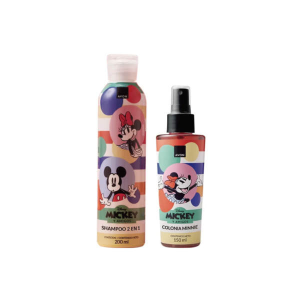 Kit Minnie: Shampoo + Colonia. Avon