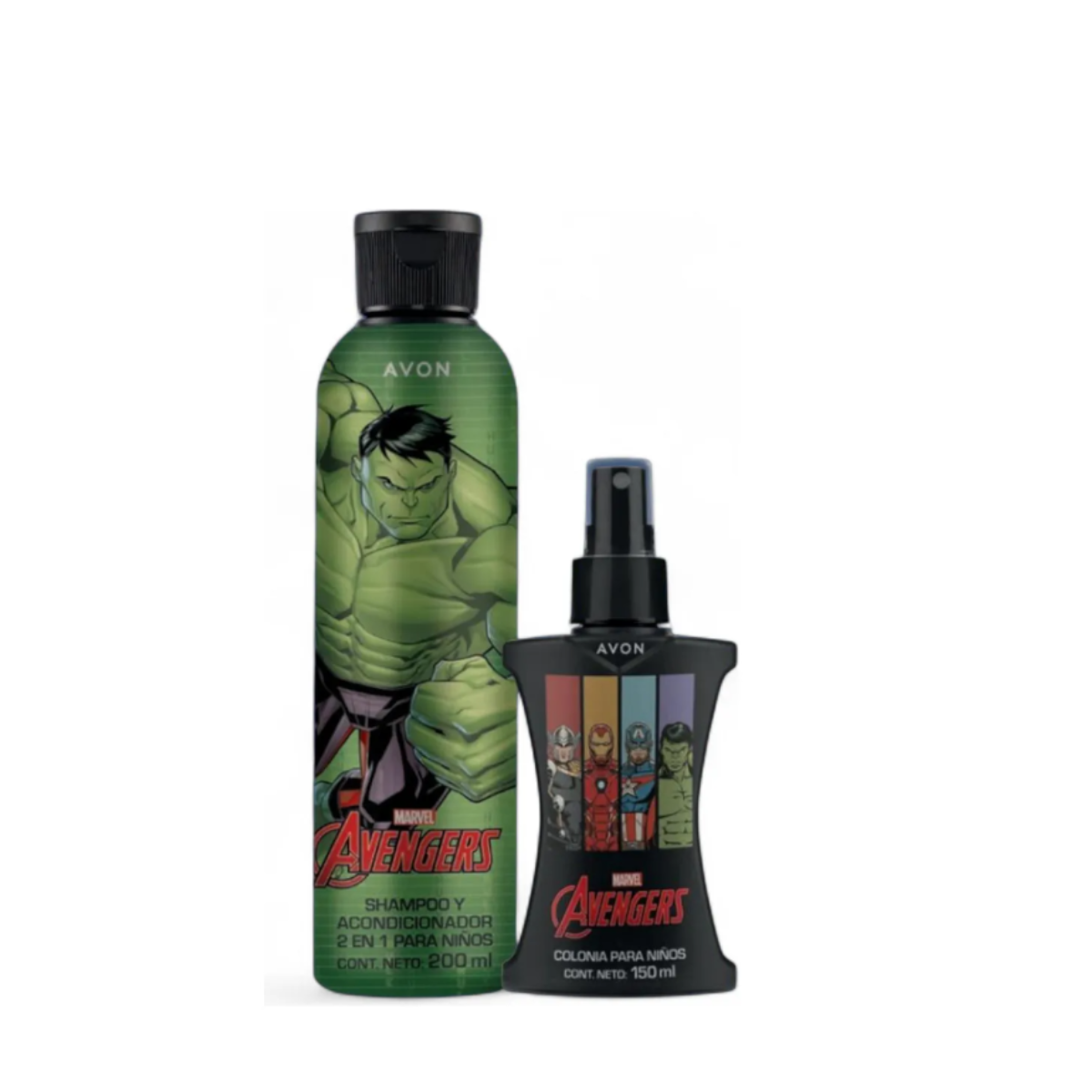 SET COLONIA Y SHAMPOO AVENGERS