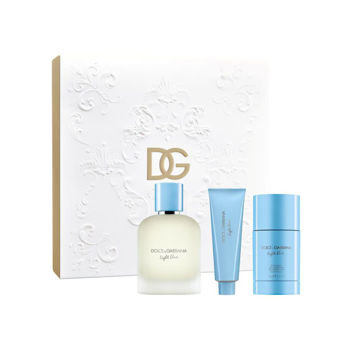SET LIGHT BLUE HOMME
